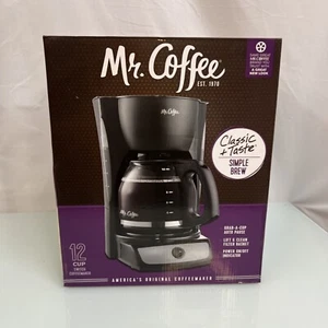 Mr. Coffee 5 Cup 6perks Coffeemaker - Black Programmable Simple Brew - Picture 1 of 5