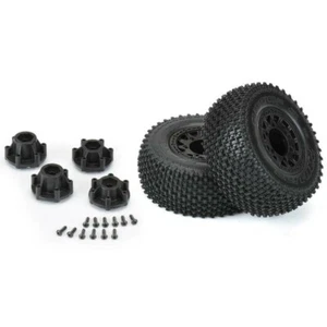 Pro-Line Gladiator SC M2 Tires on Raid 6x30 12mm Hex Wheels for Slash 2WD & 4x4 - Picture 1 of 3