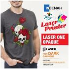 Laser 1 Opaque for Dark T-Shirt NEENAH Heat Transfer Paper 8.5" x 11" 5 Sheet