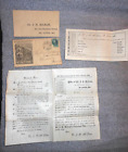 1873 Dr. J.H. McLean's Blood Purifier Letterhead Letter Envelope & Price List