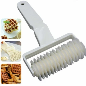 Lattice Roller Baking Mold Pastry Cutter Plastic Pastry Bakery Kitchen Tool - Picture 1 of 10