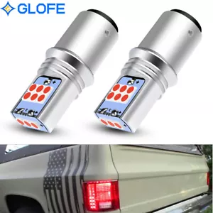 RED LED Brake/Tail/Turn Signal Light Bulb Lamp For 75-86 Chevrolet C10 Set of 2 - Bild 1 von 7