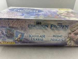 2 Frozen Panini Disney Sealed Boxes ( 48 Packs 216 Photocards ) Elsa Olaf - Picture 1 of 5