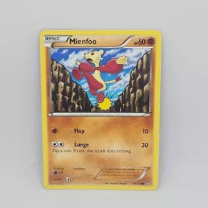 Pokemon Mienfoo 56/111 Furious Fists Common Basic Fighting TCG Card - Picture 1 of 2
