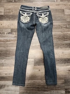 Jeans con tachuelas LA Idol talla 5 - Imagen 1 de 10