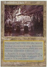 1x Bottomless Vault HP, English MTG Fifth Edition
