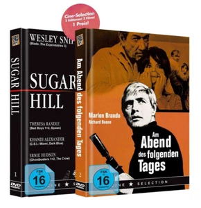 2 Mediabook Sugar Hill + At Evening Des Following Day Marlon Brando Wesley - Picture 1 of 1