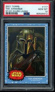 2021 Topps Living Set #177 The Armorer PSA 10 Gem Mint SP Short Print 60509972 - Picture 1 of 2