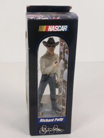 NASCAR RICHARD PETTY CHARACTER COLLECTIBLES 5" FIGURE ON STAND SIGNATURE SERIES Cover