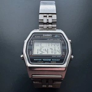 Casio W-750 Marlin Vintage Digital Watch Module 248 (1980's) - Picture 1 of 11