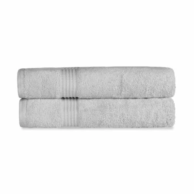 Juego de sábanas de baño de algodón egipcio 600 GSM/2, toallas corporales suaves y absorbentes de gran tamaño Foto 1 de 4