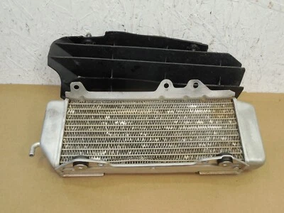 2012 Kawasaki KX250F left Radiator with Guard Screen - Image 1 of 4
