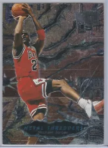 MICHAEL JORDAN 96-97 FLEER METAL, È SEMPLICE LUI È LA CAPRA QUINDI CONTRATTIAMO!!!! - Foto 1 di 1