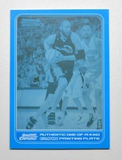 2006-07 Bowman Chrome Press Plates Cyan #77 Zydrunas Ilgauskas 1/1