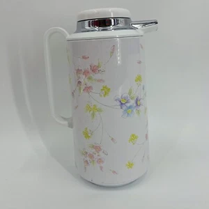 THERMIQUE CORNING THERMAL SERVER, 1 QUART, FLORAL PATTERN #8020-29 Vintage - Picture 1 of 5