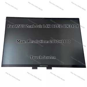 For ASUS Zenbook 14X OLED UX3404 14.5 inch 2.8K 120Hz LCD Touch Screen Assembly - Picture 1 of 1