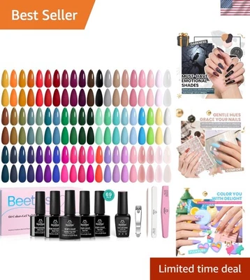 Colección Esmalte de Uñas en Gel Beetles - 60 Colores de Moda y Fórmula Duradera Foto 1 de 4