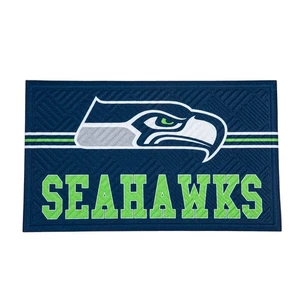 Embossed Mat, Cross Hatch, Seattle Seahawks - Picture 1 of 3