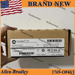 1 PIEZA Nuevo Sellado de Fábrica AB 1769-OF4VI SER A CompactLogix 4 Pt Módulo de Voltaje de A/S - Imagen 1 de 4