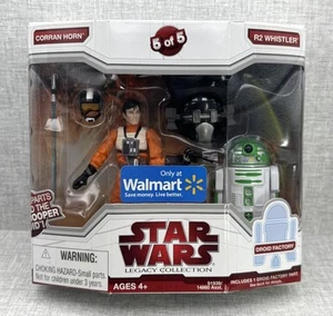 Star Clone Wars 3.75 Legacy CORRAN HORN R2 WHISTLER Droid Factory Figure Set NEW - Picture 1 of 21