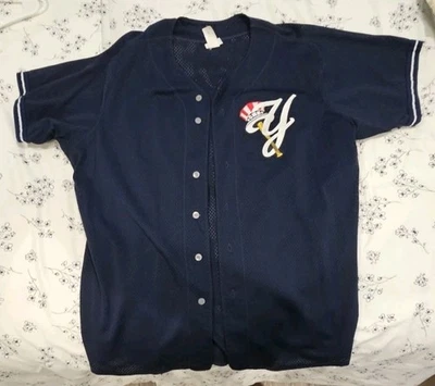 Camiseta NY YANKEES Minor League Team emitida em campo Scranton Wilkes tamanho 50 - Imagem 1 de 4