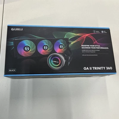 Lian-Li Galahad II Trinity SL-INF 360mm All-In-One ARGB CPU Liquid Cooler Black - image 1 of 3