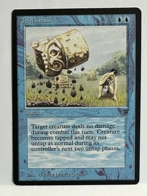 TELEKINESIS Legends Magic The Gathering Read Description - Image 1 of 4