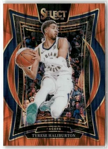 2024-25 Panini Select - Concourse Tyrese Haliburton #64 Orange Flash Prizm - Picture 1 of 2