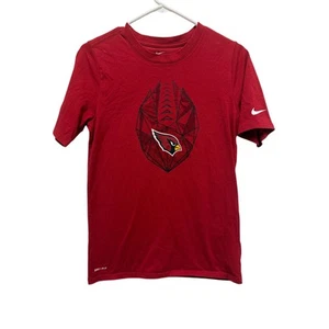 Cardnials Football Nike Dri-Fit Tshirt Red Youth Large - Picture 1 of 6