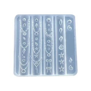 Silicone Nail Embellishment Molds Shell Themed Small Accessory Crafting Molds - Picture 1 of 8