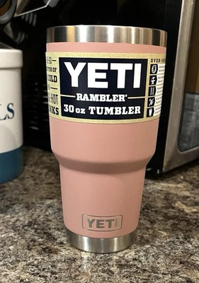 Yeti Rambler 30 oz copo sem tampa MagSlider arenito rosa somente copo - Imagem 1 de 4