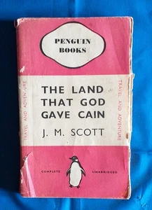 The Land That God Gave Cain Penguin Books Paperback Dust Jacket 1938 1st Ed VGC - Foto 1 di 6