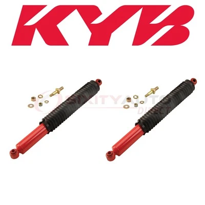 2 pc KYB Rear Shock Absorber for 1973-1974 Chevrolet K20 Pickup - Spring qc Foto 1 de 4