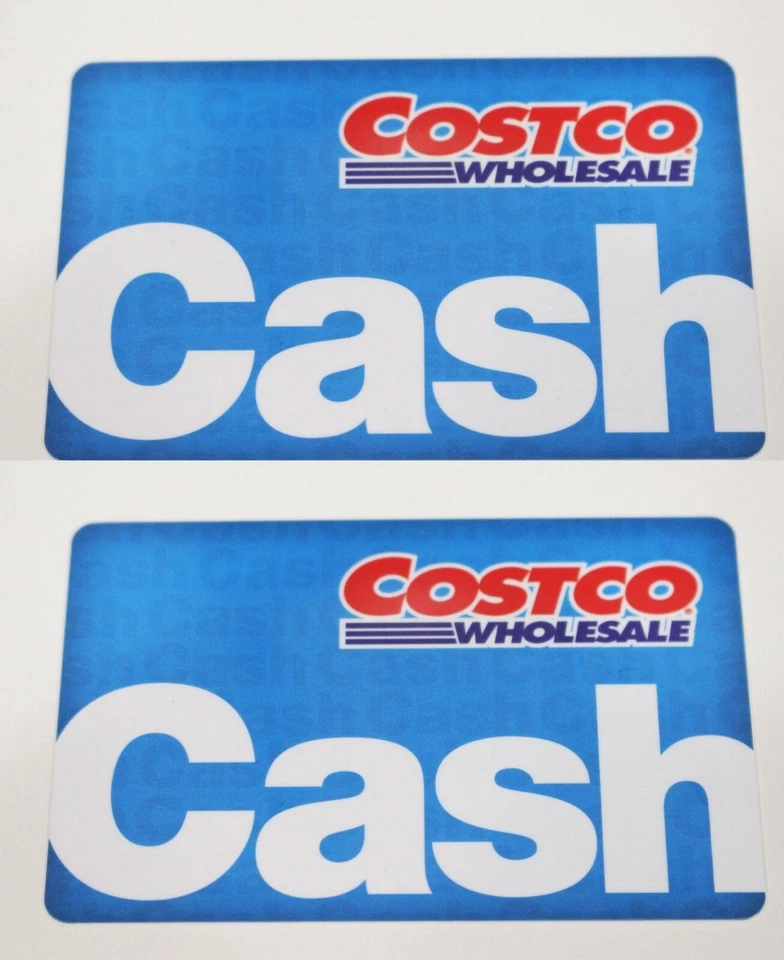2pcs Costco Collectible Wholesale Gift Cash Card Zero Balance- ($0) Empty Enter - Image 1 of 1