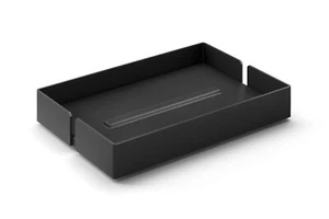 Zack Potes Black Stainless Steel Soap Dish 40537 - Picture 1 of 1