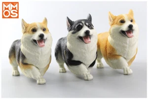 Mr.Z 1:6 MMOS Corgi Hund Tier Harz Simulationsspielzeug AUF LAGER 3 Farben Sammlung - Bild 1 von 15