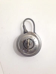 Cerradura de cable vintage Gossner CableLock & Key The Goslock Co. Sonoma California - Imagen 1 de 6