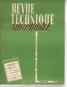REVUE TECHNIQUE AUTOMOBILE 142 RTA 1958 CAMION DIAMOND T 967 à 972 SIMCAMATIC - Bild 1 von 3