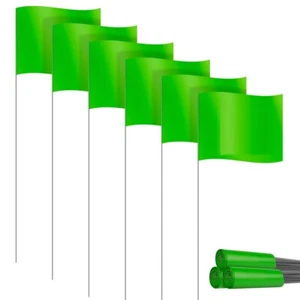 Marking Flags Marker Flags for Lawn 30 Pack, PVC Small Flags,Marking Flags9607 - Bild 1 von 11