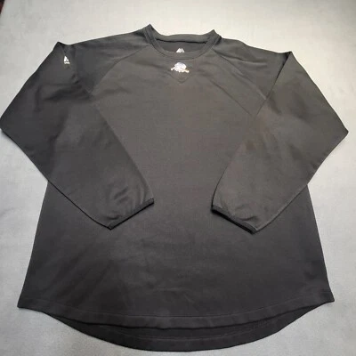 Camisa Motor City Hit Dogs Para Hombres L Negra Manga Larga Ropa Activa Béisbol Detroit Foto 1 de 4