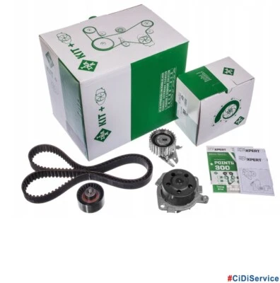 Kit Distribuzione + Pompa Acqua INA Alfa Romeo 145 147 156 1.4 1.6 Twin Spark - Image 1 of 4