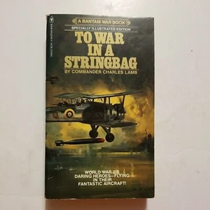 To War in a Stringbag Commander Charles Lamb A Bantam Kriegsbuch Vintage 1980 - Bild 1 von 3