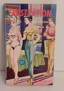 FRUSTRATION; Monica Marlowe; 1967 Adult Reading Book; Unique UB 128 Paperback - Picture 1 of 9