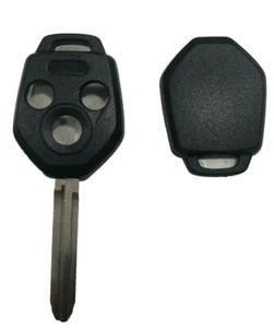 Remote Control Head Key Case Shell 4B Fit For Subaru Uncut Blade B110 - Picture 1 of 1
