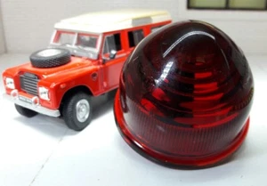 Lucas Repro L594 Rear Stop Tail Red Light Glass Lens Land Rover Series 2 2a - Picture 1 of 3
