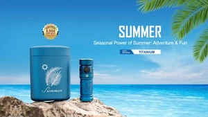 OLIGHT Baton 3 - Premium Summer Limited Edition Flashlight 1200 Lumens #112/5000 - Picture 1 of 3
