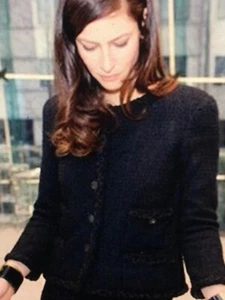 CHANEL 11C VINTAGE TWEED ICONIC CLASSIC SKIRT FOR LITTLE BLACK JACKET CC FR42-40 - Picture 1 of 11