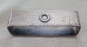 Antique LeBolt Arts & Crafts Hand Hammered Sterling Silver Napkin Ring "O" Mono - Picture 1 of 5