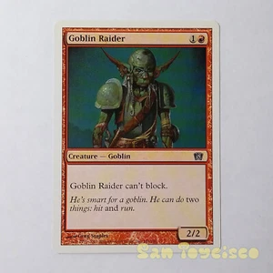 Magic The Gathering MTG 8th Edition - 101/350 Goblin Raider Card - Picture 1 of 1