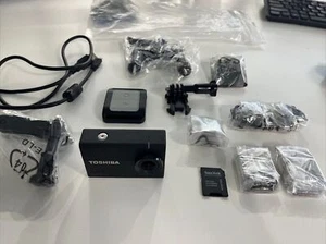 Toshiba Camileo X-sports Full HD Sports camcorder Working But Needs New Battery - Picture 1 of 8